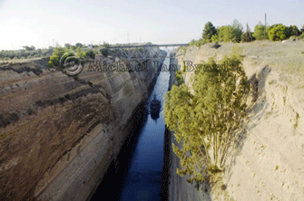 Corinth Canal from Above